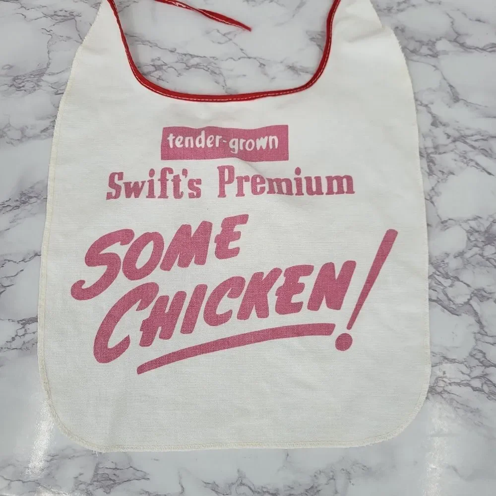 Swift's Premium Chicken Bibs Lot #1 Vintage Advertising